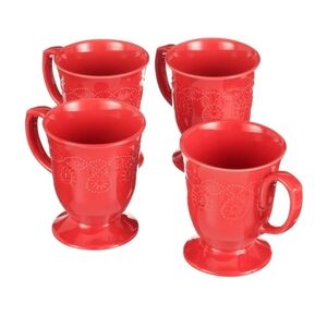 Pioneer Woman Cowgirl Lace Mugs